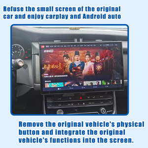 Jaguar xfl lớn LCD/IPS Navigation sửa đổi Snapdragon Android điều khiển trung tâm được xây dựng trong USB FM Transmitter Bảng điều khiển máy nghe nhạc CD - Product Image 3