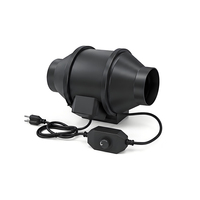 Ventilador de conducto en línea LONGWELL de 4, 5, 6 y 8 pulgadas, 100V/220V, bajo nivel de ruido, extractor de humo de cigarrillos, proveedor de ventiladores de escape para conductos