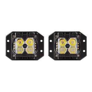 40W LED luce da lavoro stroboscopica per camion 5 pollici impermeabile IP67 lampada 4x4 fuoristrada con <span class=keywords><strong>lampeggiante</strong></span> rosso <span class=keywords><strong>blu</strong></span> o giallo - Product Image 1