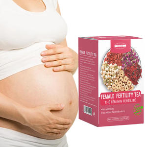 Thé de fertilité biologique pour femmes - Thé en sachets dans une boîte pour soutenir la grossesse - Product Image 1