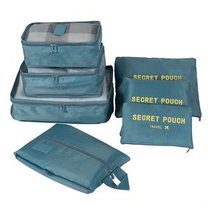 Cubos de Embalaje de Alta Calidad al por Mayor, 7 Piezas, Portátiles, Impermeables, de Gran Capacidad, Multiusos, Bolsas de Almacenamiento de Ropa para Viaje - Product Image 4