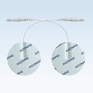 Bantalan Elektroda Berbentuk Otot yang Dapat Digunakan Kembali untuk Unit <span class=keywords><strong>TENS</strong></span>, Patch Elektroda EMS, Gel Silikon Konduktif Tinggi, Steker <span class=keywords><strong>2mm</strong></span> - Product Image 1