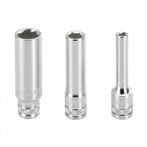 Juego de Llaves de Tubo Hexagonales Fervi, 3 Piezas, Acero Métrico con Acabado Cromado - Product Image 2