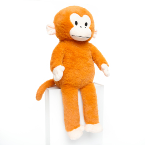 Оптовая продажа: Мягкая плюшевая игрушка-обезьянка коричневого цвета с длинными руками, на заказ, для детей - Product Image 2