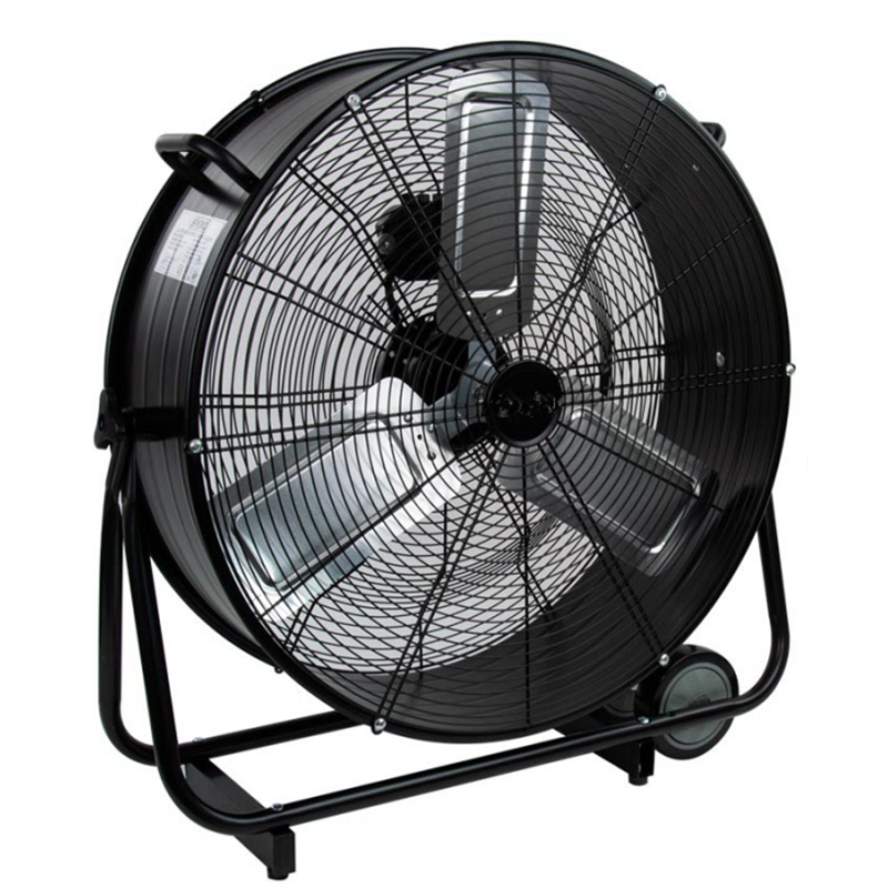 250w de alta velocidad industrial ventilador axial ventilación ventilador portátil barril fan