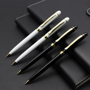 Bolígrafos Metálicos Giratorios con Logotipo Personalizado de Primera Calidad, Artículos de Papelería para Oficina y Negocios, Regalo Promocional para Marca - Product Image 2