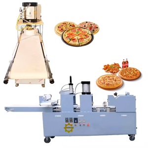 Máquina Automática <span class=keywords><strong>para</strong></span> <span class=keywords><strong>Hacer</strong></span> y Cortar Masa de Pizza con Motor <span class=keywords><strong>para</strong></span> <span class=keywords><strong>Pan</strong></span> de <span class=keywords><strong>Levadura</strong></span>, <span class=keywords><strong>Pan</strong></span> Árabe, Tortilla, Chapati, Naan y Otros Productos de Panadería - Product Image 5