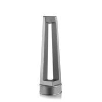 Trophée en métal doré sablé Pillar Awards Coffret cadeau d'entreprise métallique personnalisé