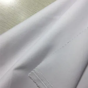 批发中国T/C 65/35 45*45 110*76漂白坯布，用于口袋和衬里