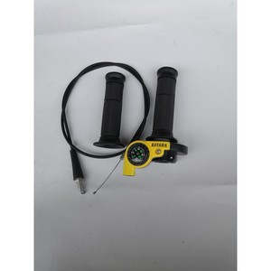 Kit de Modificaciones y Piezas de Motocicleta de Aleación de Aluminio con Manillar con Brújula, Dispensador de Combustible y Acelerador - Product Image 4