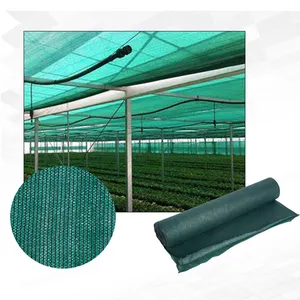 Agriculture Green Plastic Mesh For Vegetable Shade Nets Greenhouse Shade Cloth