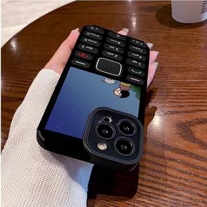 เคสโทรศัพท์มือถือหนังเทียมพิมพ์ลายเต็มหน้า<span class=keywords><strong>จอ</strong></span>สีน้ำเงินเข้มสำหรับ <span class=keywords><strong>iPhone</strong></span> 8 x XR XS 11 12 13 14 15 16 PRO MAX - Product Image 4