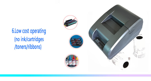 58mm Máy tính để bàn ảnh x Thiết bị đầu cuối vải mã vạch nhãn xách tay Ethernet phoro Mini imprimante thermique Dot Matrix máy in - Product Image 3