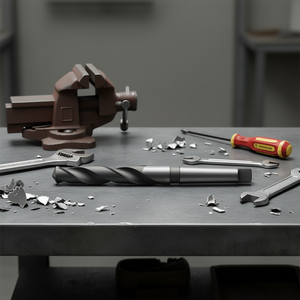 ดอกสว่านเจาะรูแบบเรียว 10 มม. เหล็กความเร็วสูงสำหรับการเจาะโลหะ - Product Image 3