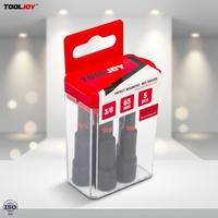 TOOLJOY BSCI – Jeu de douilles magnétiques industrielles 65 mm pour tournevis à embout, chromé, personnalisable OEM, poignée en plastique acétate – Entretien DIY