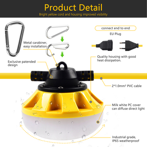 New Coming EU Plug 15m 50W Ip65 Waterproof Outdoor Indoor Industrial Sting <strong>Lights</strong> <strong>LED</strong> Festoon <strong>Light</strong> 220V - Product Image 4