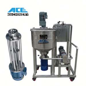 Mezclador de Alta Velocidad para Crema y Loción de 500L/1000L Personalizable con Tanques para Agua y Aceite - Product Image 3