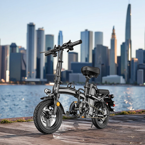 Bicicletta Elettrica 500W 48V 15Ah Batteria al Litio Motore Posteriore 3 Velocità Bici Pieghevole in Lega di Alluminio Freno a Disco Elettronico in Offerta - Product Image 6