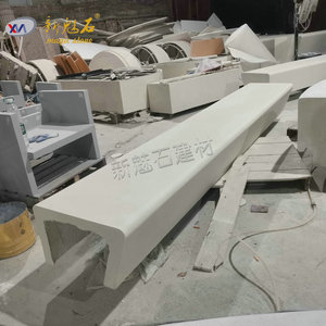 Nuevo Banco de Hormigón de Aspecto Natural Magic Stone, Tamaño Personalizado, Estructura Hueca, Uso en Interiores y Exteriores - Product Image 1
