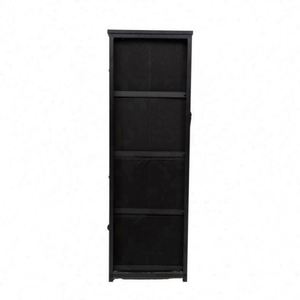 Commode autoportante moderne en tissu pour salon, durable, avec panneaux en MDF et acier inoxydable, en pin, disponible en plusieurs couleurs - Fournisseur en gros - Product Image 4