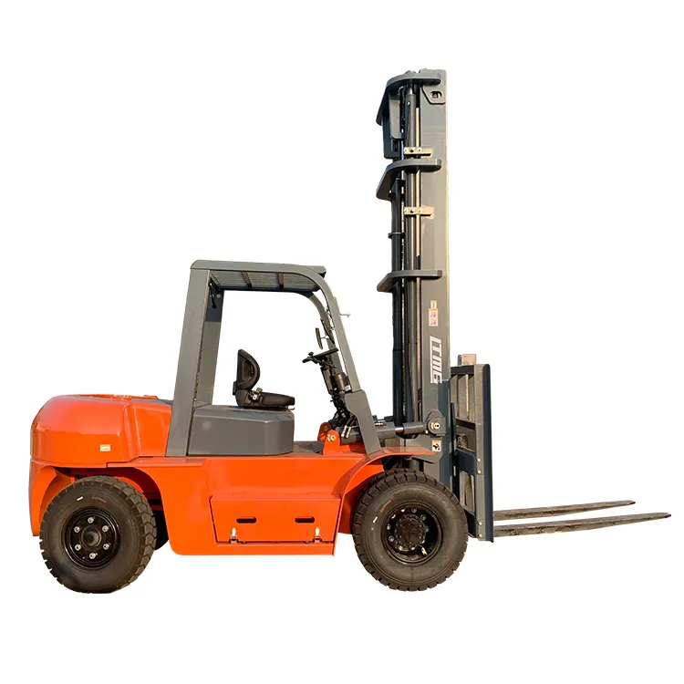 Harga Pabrik Label Pribadi 5 Ton 6 Ton 7 Ton 8 Ton Forklift Diesel dengan Layanan OEM ODM