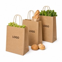 Sac de shopping en papier d'art recyclable de luxe avec logo personnalisé pour magasin de vêtements, poignées en corde de coton et ruban, impression numérique, MOQ Boutique