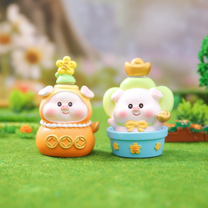 New chuyển Pig mù Hộp hợp thời trang Đồ chơi búp bê dễ thương trang trí đồ chơi Quà tặng bán hàng trực tiếp handmade mù hộp - Product Image 3