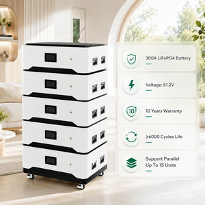 แบตเตอรี่จัดเก็บพลังงาน LiFePO4 แบบโมดูลาร์ สามารถวางซ้อนกันได้ 15KWH 30KWH 45KWH ระบบพลังงานแสงอาทิตย์สำหรับบ้านพักอาศัย คุณภาพสูงสุด - Product Image 4