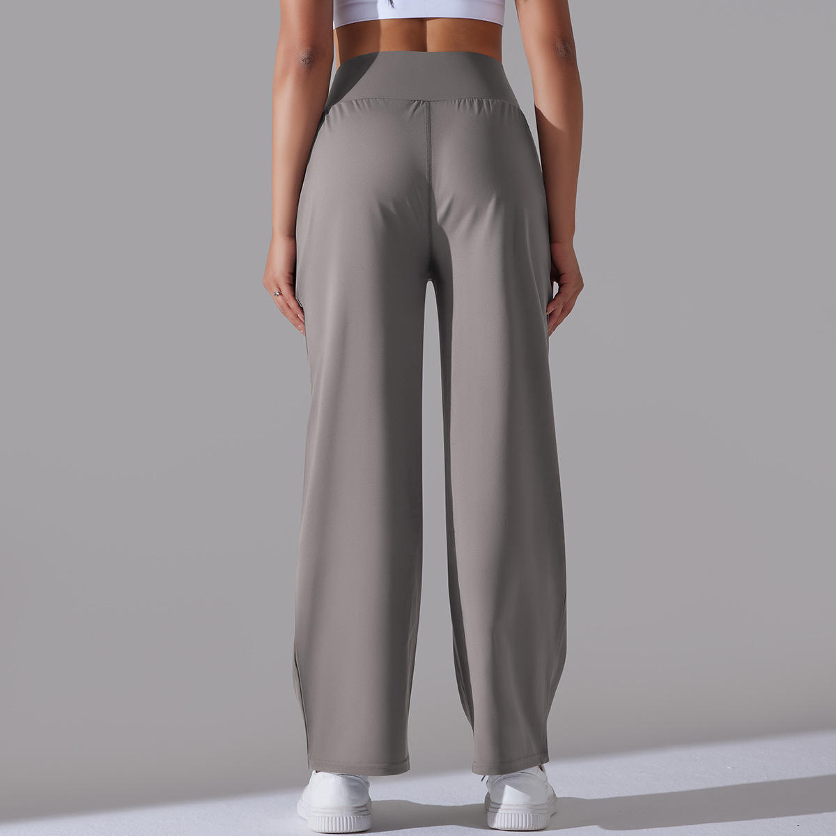 6639 Pantalon Large Bleu Marine