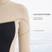 Combinaison de plongée courte OEM de haute qualité en néoprène 3 mm pour femme, idéale pour le surf