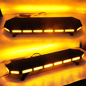 LED-760D-6 cảnh báo ánh sáng Directional Strobe ánh sáng Bar | Đen Hawk loạt hổ phách ánh sáng Bar đèn hiệu Roof Top Strobe - Product Image 2
