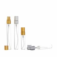 Flacon de parfum en verre à col vissé HeLun Packaging 2ml 3ml 5ml 10ml avec bouchon pulvérisateur en aluminium
