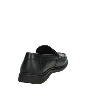 Mocassins pour homme 751160 en cuir marron, chaussures décontractées à enfiler - Product Image 3