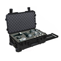 Boîte à outils roulante en plastique dur étanche IP67 Mallette de rangement sûre pour caméra M2500