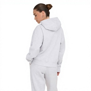 Women's Winter Knitted Pullover Oversized Hoodie Printed Casual Anti-Wrinkle Breathable Quick Dry 100% Cotton Front - Product Image 3
