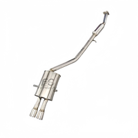 Tuyau d'échappement arrière en acier inoxydable pour BMW E36 318is 323 1990-1998, système d'échappement, modification du son du véhicule, montage direct