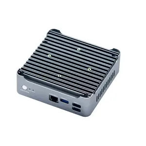 Yüksek performanslı Celeron Mini Pc J4125 2.0GHz CPU bilgisayar Minipc masaüstü monitörler ince Mini PC