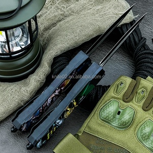 Cuchillo de Combate Personalizado para Camping y Caza, Acero D2, Mango de Plástico ABS, Herramienta EDC de Bolsillo, DIY Industrial, Compatible con OEM, Directo de Fábrica - Product Image 3