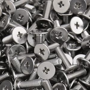 M1 M1.2 M1.4 M1.6 M2 M2.5 M3 M4 304 Acero inoxidable A2 Cross Phillips Ultra Thin Super Low Flat Head Machine Screw - Product Image 3