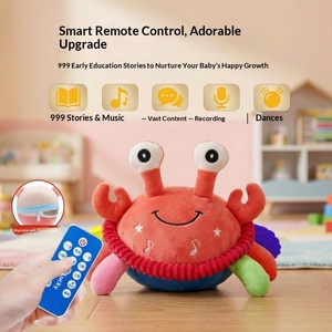 Peluche Interactivo de Capibara, Cangrejo y Hámster Saltarín, Educativo, Canta y Habla, Juguete de Peluche para Niños, Popular en TikTok - Product Image 2