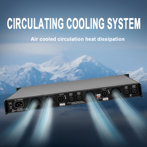 Amplificateur numérique post-puissance Biner <span class=keywords><strong>T1600</strong></span> professionnel 4*600W haute puissance 4 canaux - Product Image 5
