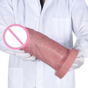 Dildo in Silicone Extra Large, Design Realistico Spesso, Massaggiatore Gigante, Giocattolo Morbido per Adulti per Uomini e Donne, Bestseller - Product Image 3