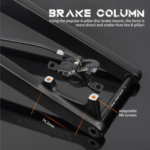 Fourche de vélo <span class=keywords><strong>VTT</strong></span> en fibre de carbone TOSEEK personnalisable de haute qualité 27.5/29 pouces, <span class=keywords><strong>axe</strong></span> <span class=keywords><strong>traversant</strong></span> intégré 15x110mm Boost, ultra-légère - Product Image 2
