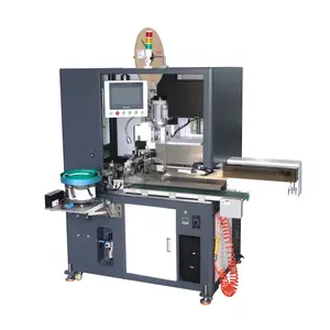 Full automatic multi wires cables feeding cutting stripping crimping tinning and housing connector inserting assembly machine