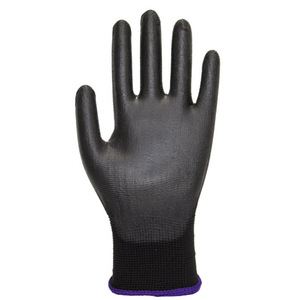 Guantes de Seguridad QSSafety de PU Negros Transpirables para Construcción, Mecánica, Fabricación y Uso Industrial - Product Image 3