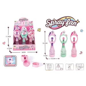 Venta caliente verano al aire libre juguete portátil Mini batería dibujos animados ventilador eléctrico para niños Unisex de 2-4 años - Product Image 1