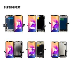 Pantalla LCD SQ Soft OLED 1:1/Hard OLED/Diagnosable OLED para Teléfonos Móviles iPhone Series 11 12 13 14 15 16 17 Pro Pro Max - Product Image 6