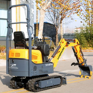 Mini-excavatrice chenillée chinoise 1 tonne en promotion, moteur économique avec pince hydraulique, idéale pour la foresterie et les vergers, facile à utiliser - Product Image 1