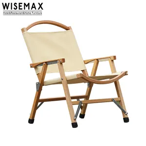 Мебель WISEMAX, оптовая продажа, дешевая алюминиевая рама, уличный складной стул для кемпинга, рыболовный стул, уличный стул, набор столов
