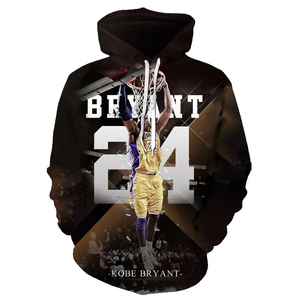kobe memorial moletom com capuz